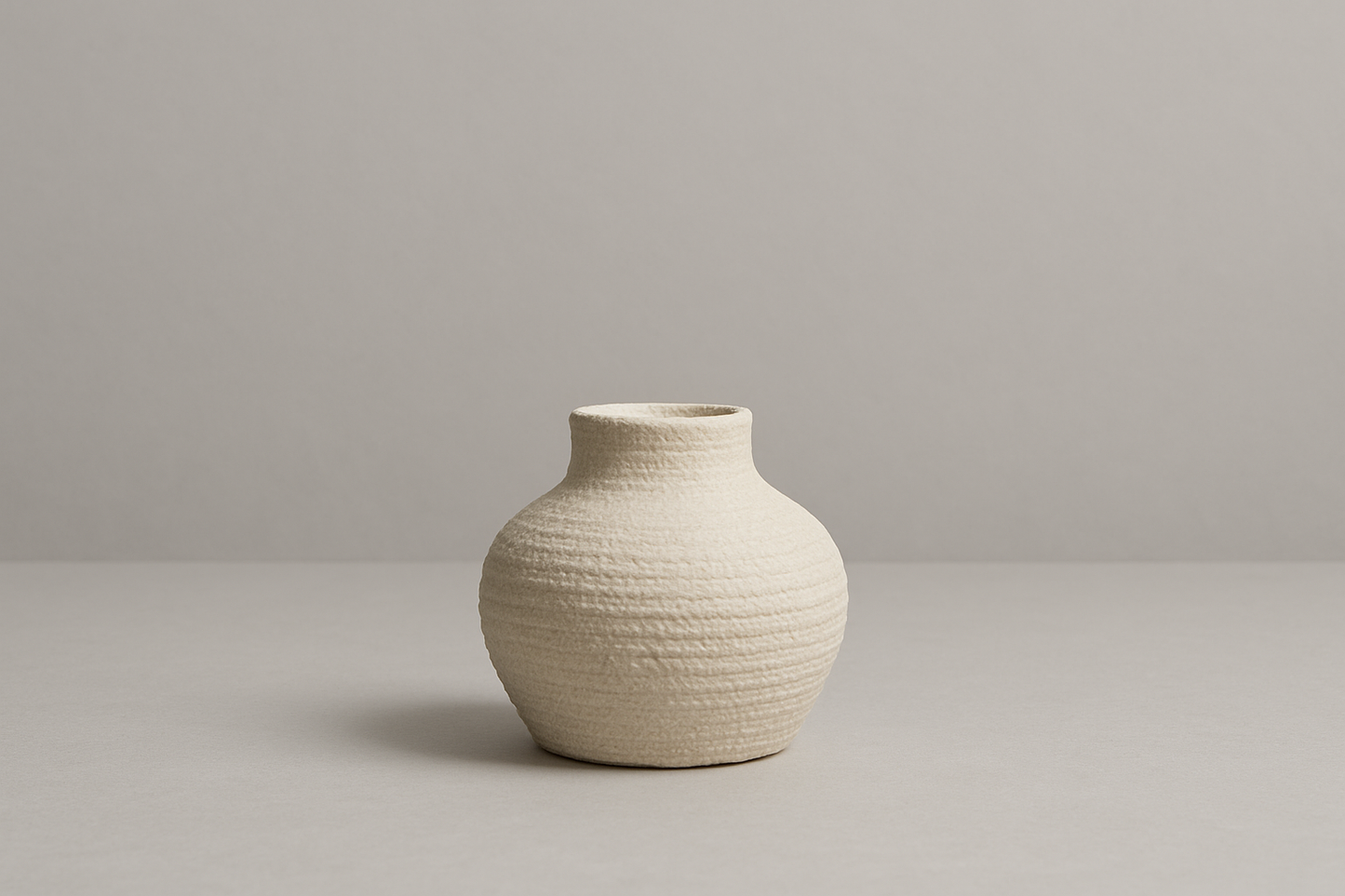 Shorter ceramic vase